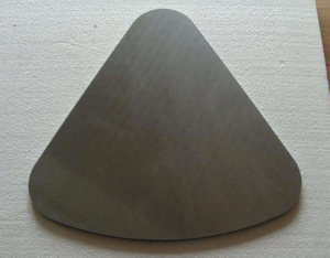 Tungsten Titanyum (WTi (ağırlıkça %90:10))-Delta Target